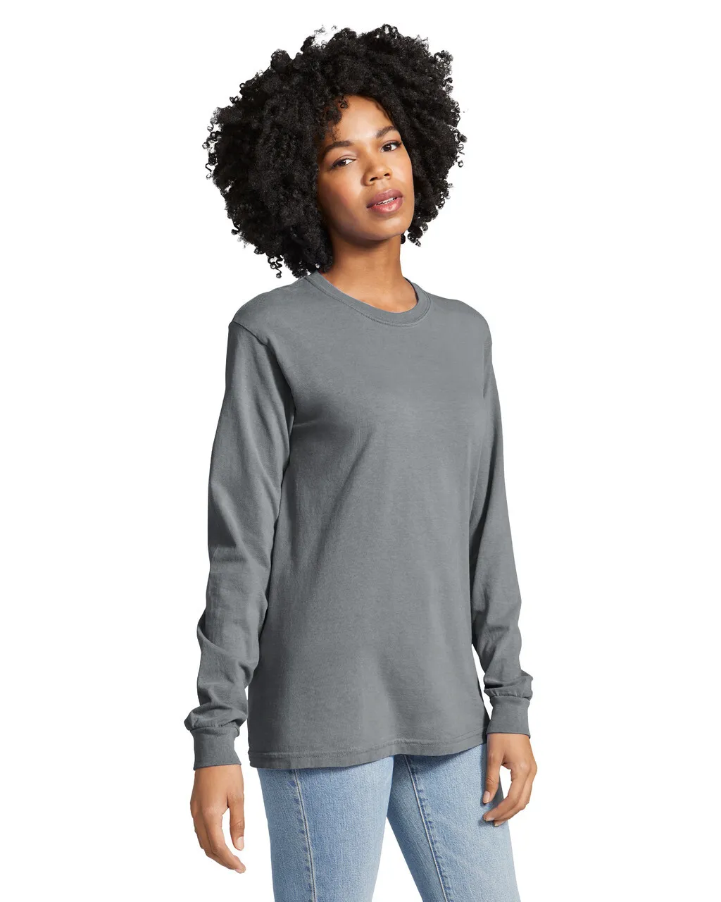 6014 6.1 Ounce Ringspun Cotton Long Sleeve T-Shirt