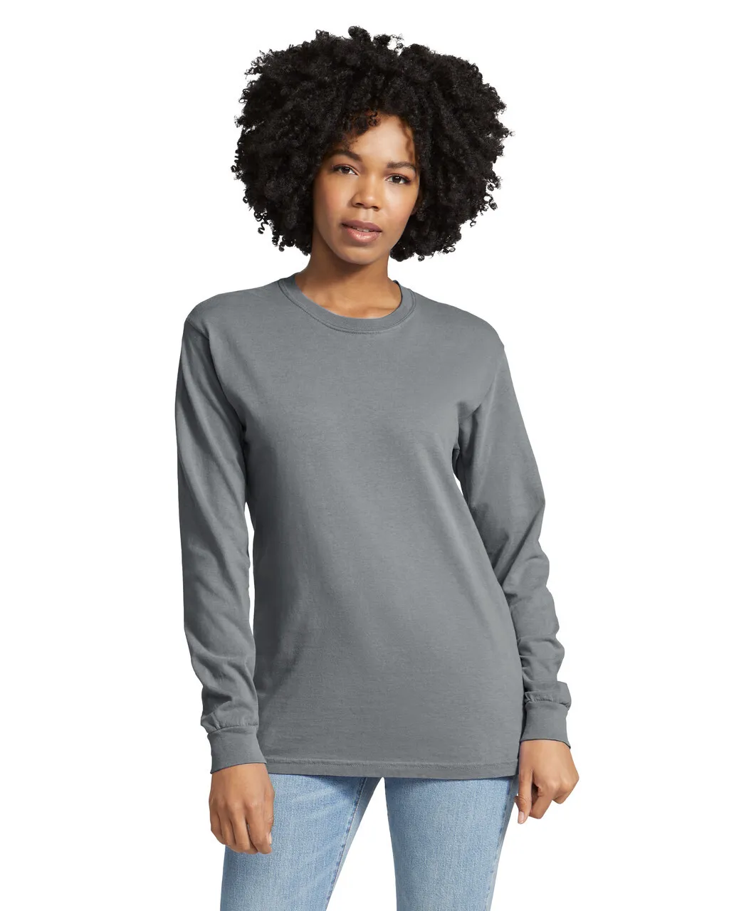 6014 6.1 Ounce Ringspun Cotton Long Sleeve T-Shirt
