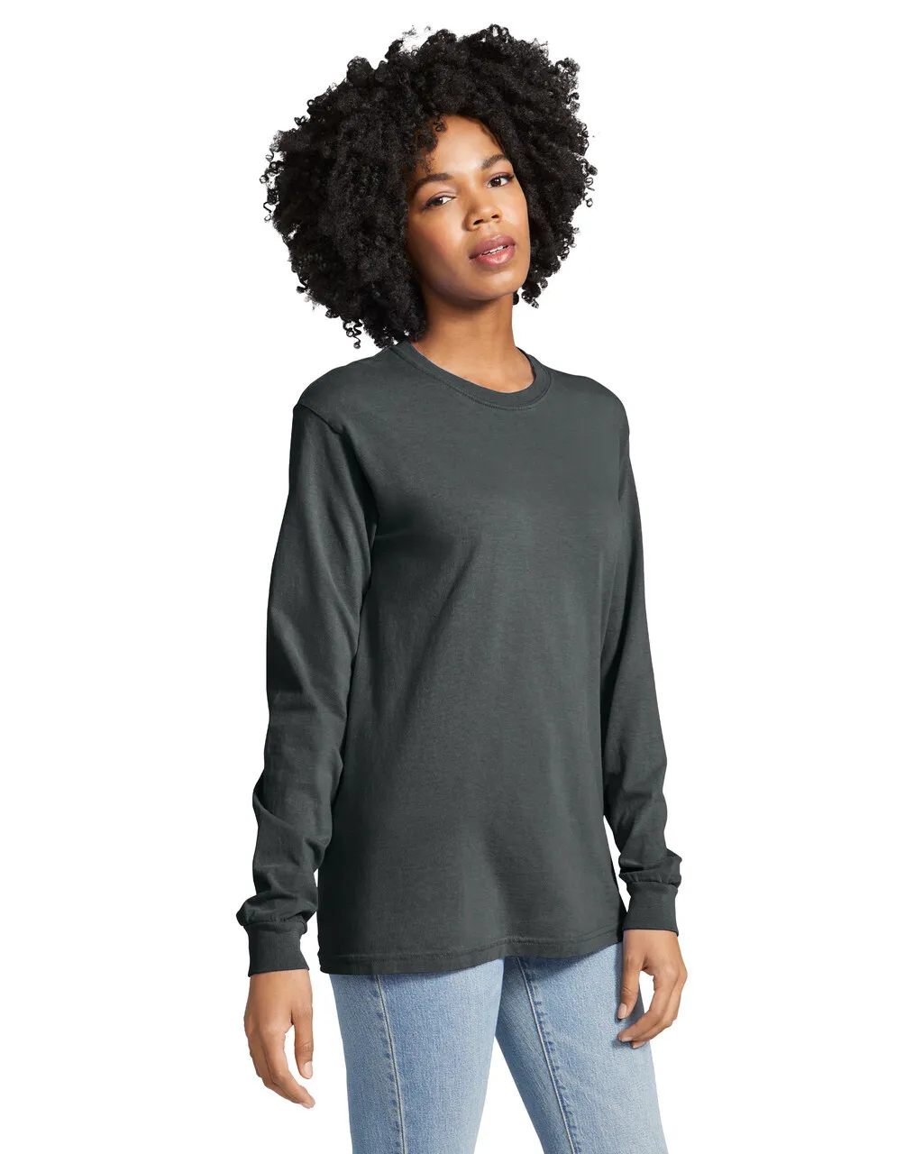 6014 6.1 Ounce Ringspun Cotton Long Sleeve T-Shirt