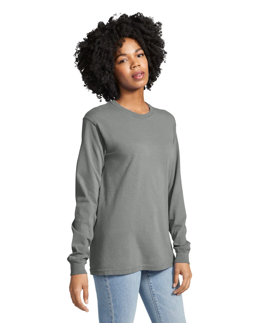 6014 6.1 Ounce Ringspun Cotton Long Sleeve T-Shirt