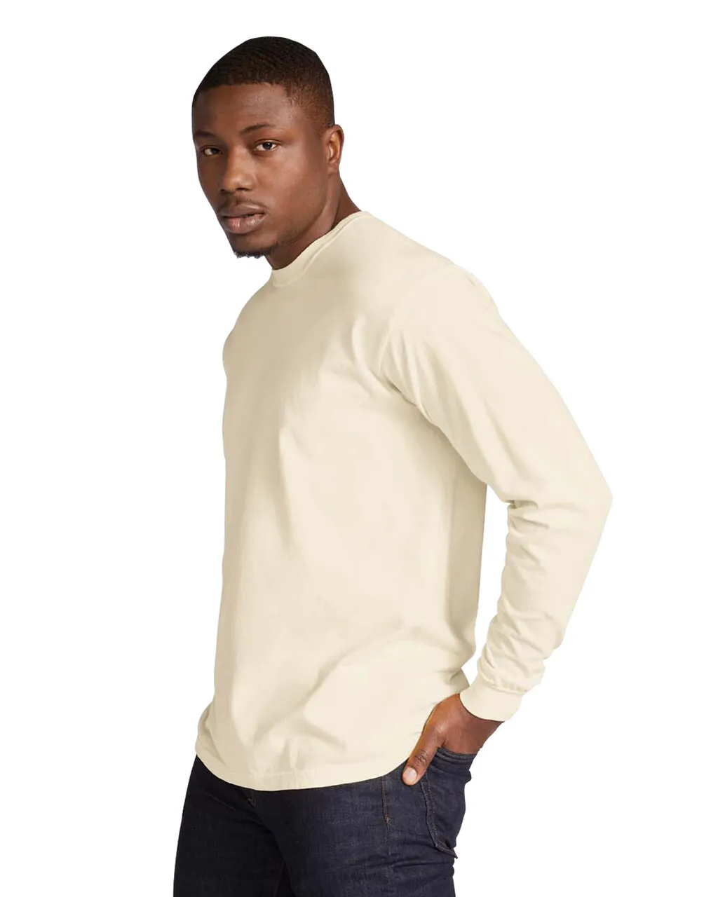 6014 6.1 Ounce Ringspun Cotton Long Sleeve T-Shirt