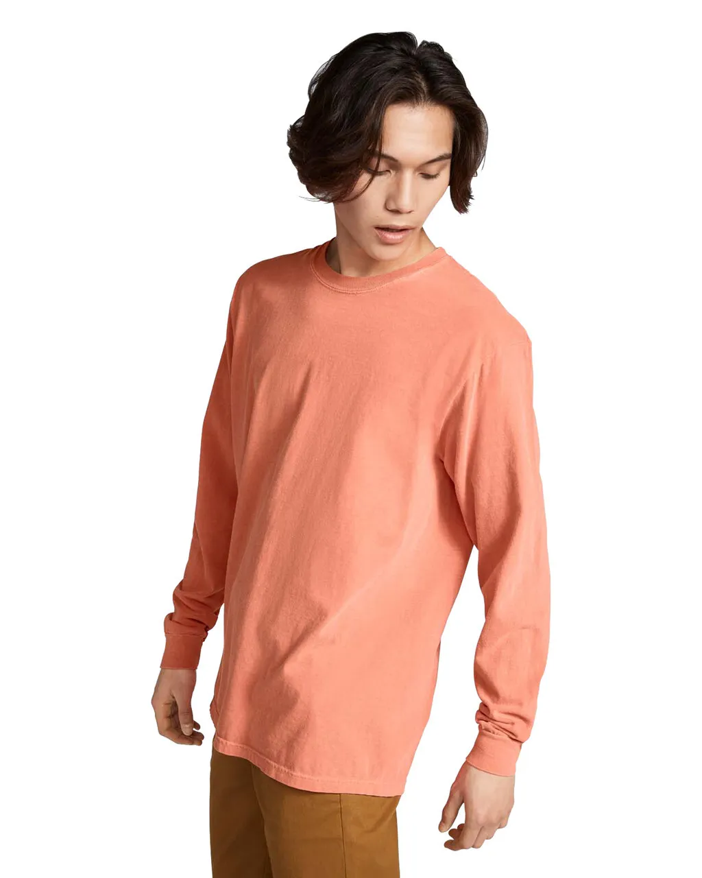 6014 6.1 Ounce Ringspun Cotton Long Sleeve T-Shirt