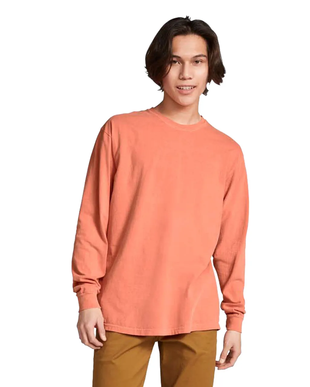 6014 6.1 Ounce Ringspun Cotton Long Sleeve T-Shirt