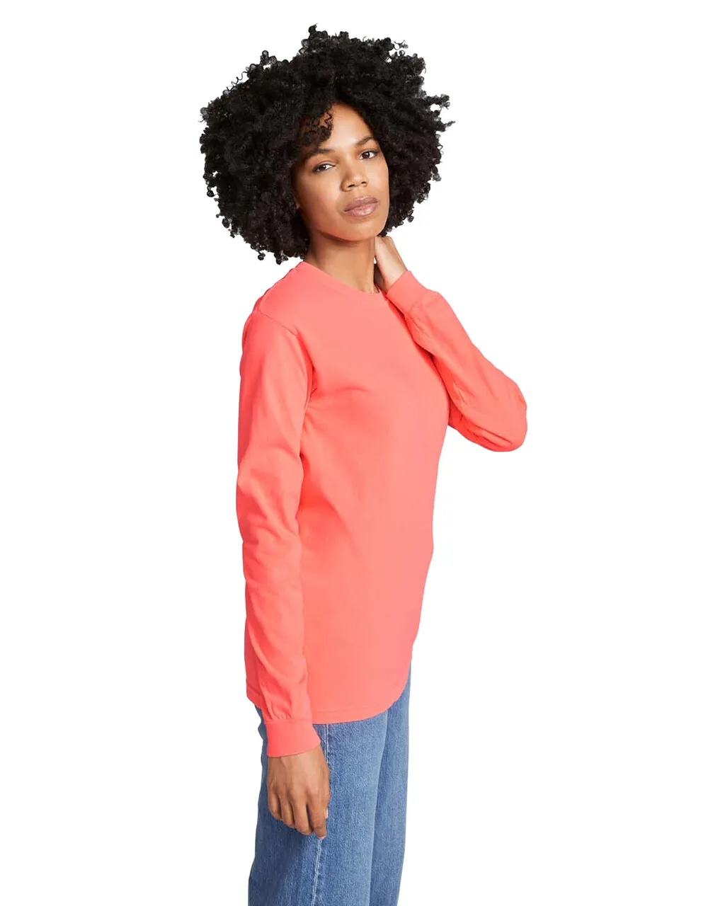 6014 6.1 Ounce Ringspun Cotton Long Sleeve T-Shirt