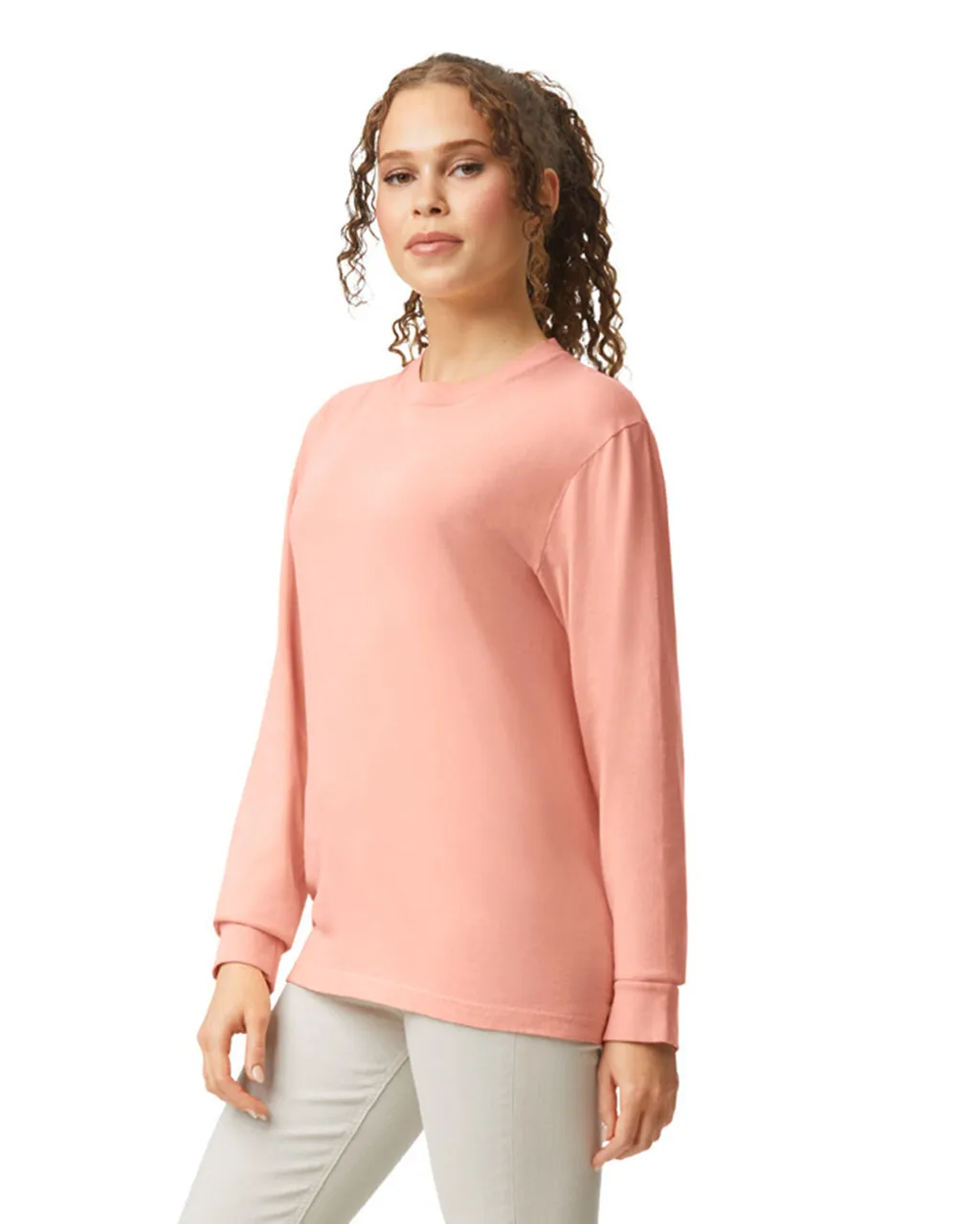 6014 6.1 Ounce Ringspun Cotton Long Sleeve T-Shirt