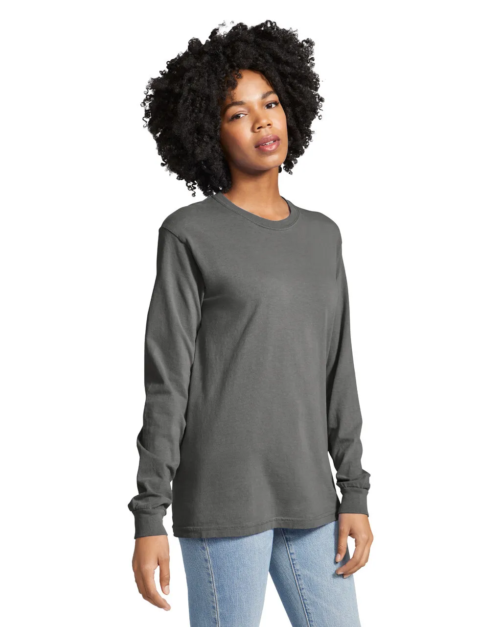 6014 6.1 Ounce Ringspun Cotton Long Sleeve T-Shirt