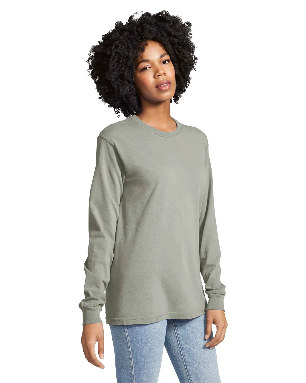 6014 6.1 Ounce Ringspun Cotton Long Sleeve T-Shirt