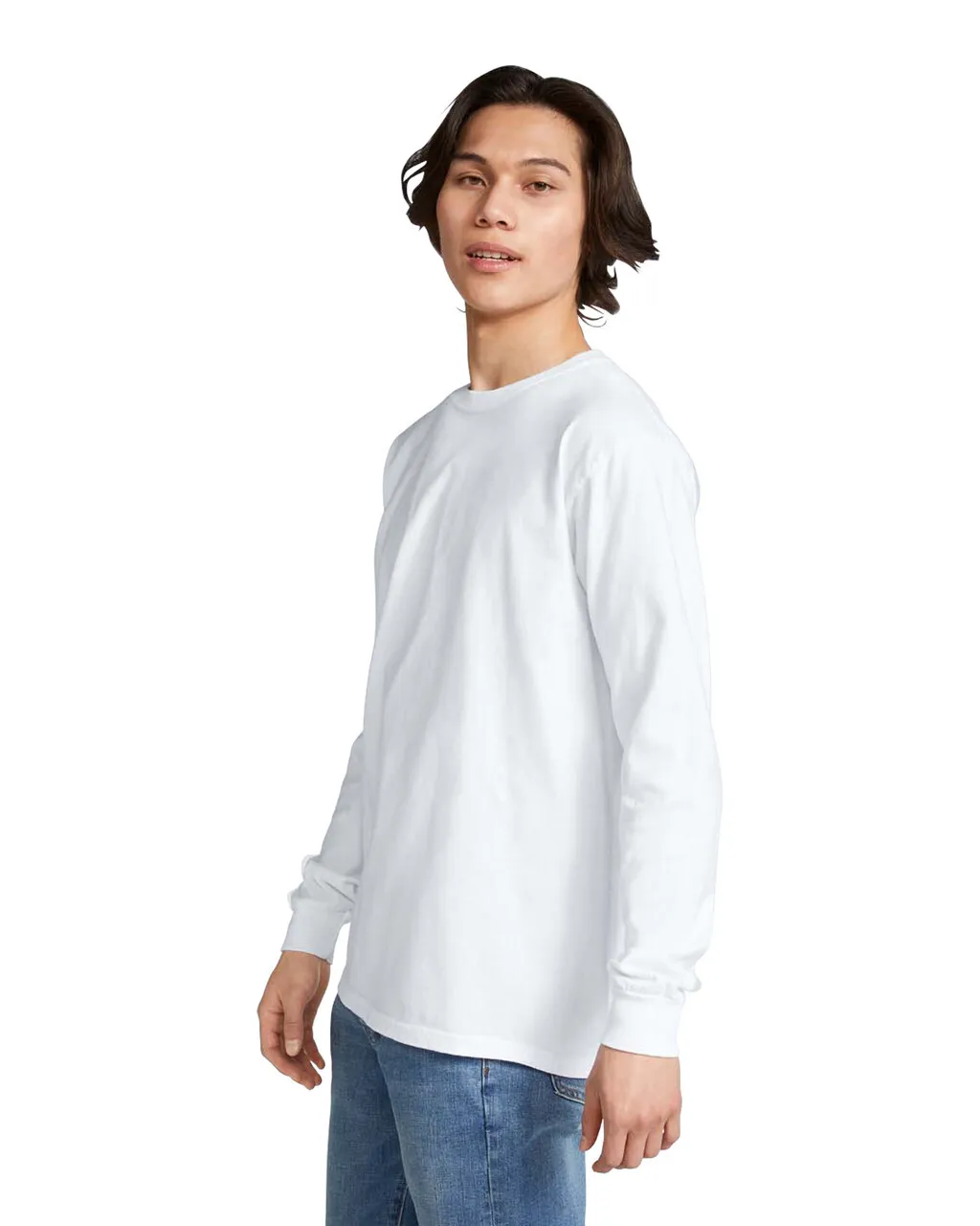 6014 6.1 Ounce Ringspun Cotton Long Sleeve T-Shirt