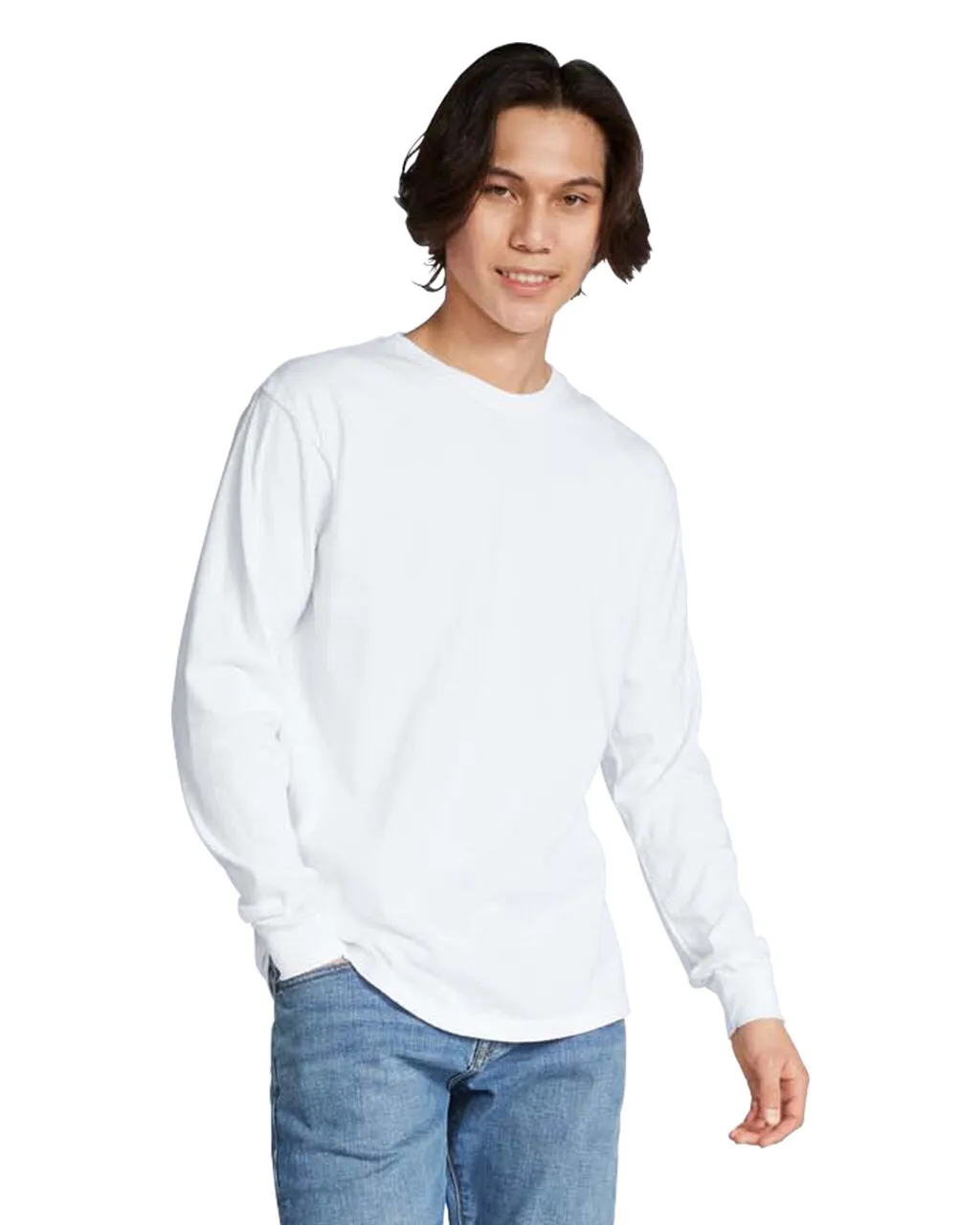 6014 6.1 Ounce Ringspun Cotton Long Sleeve T-Shirt