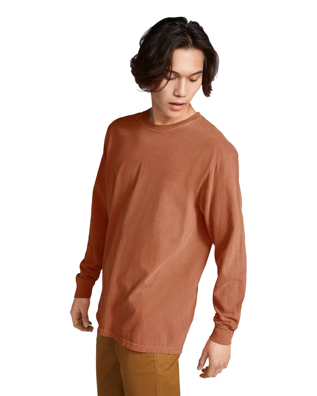 6014 6.1 Ounce Ringspun Cotton Long Sleeve T-Shirt