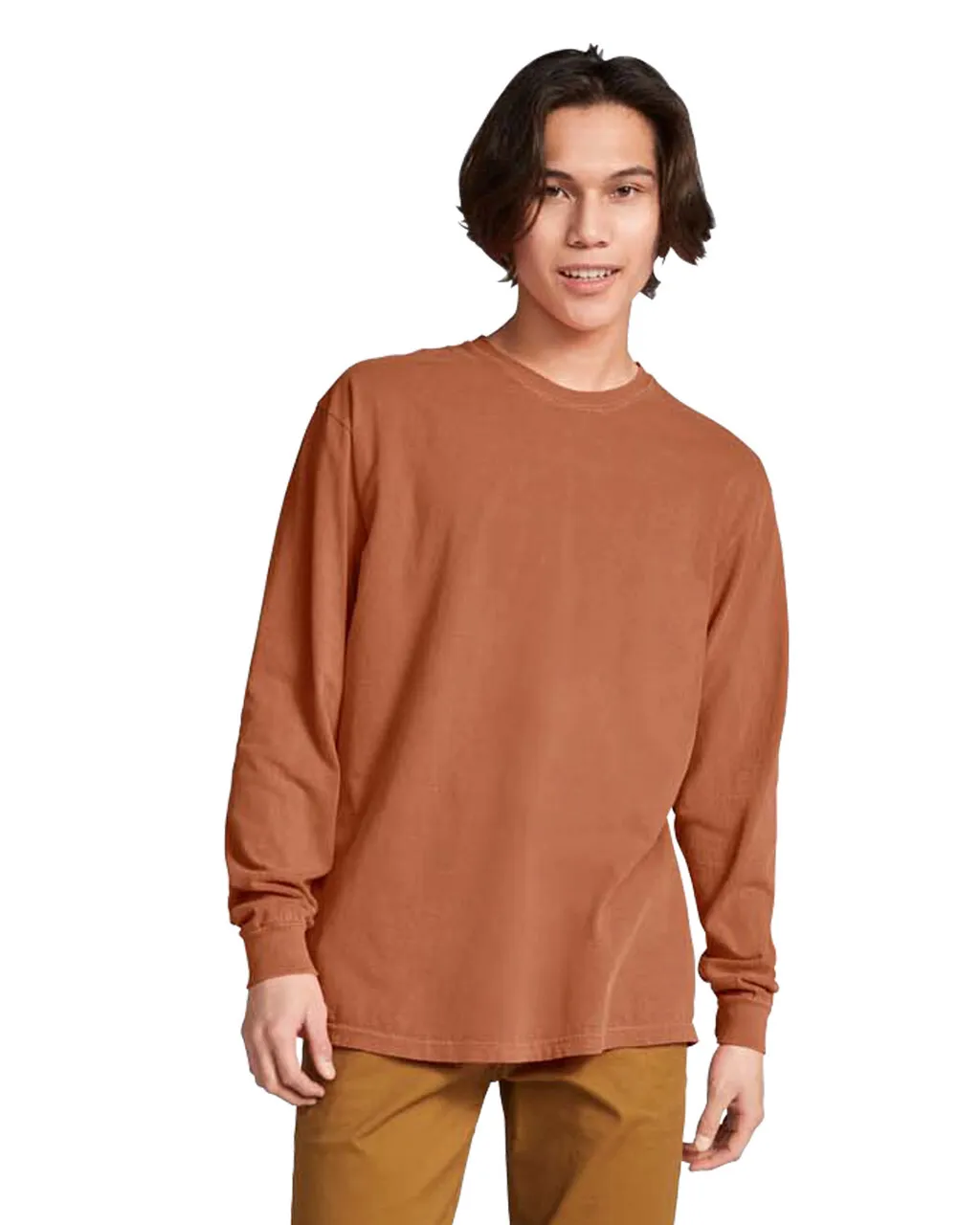 6014 6.1 Ounce Ringspun Cotton Long Sleeve T-Shirt