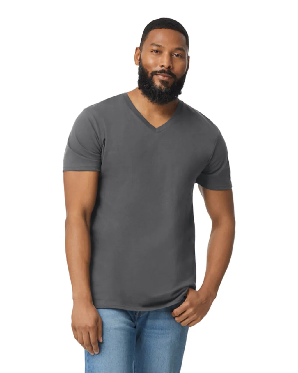 64V00 Soft Style V-Neck T-Shirt