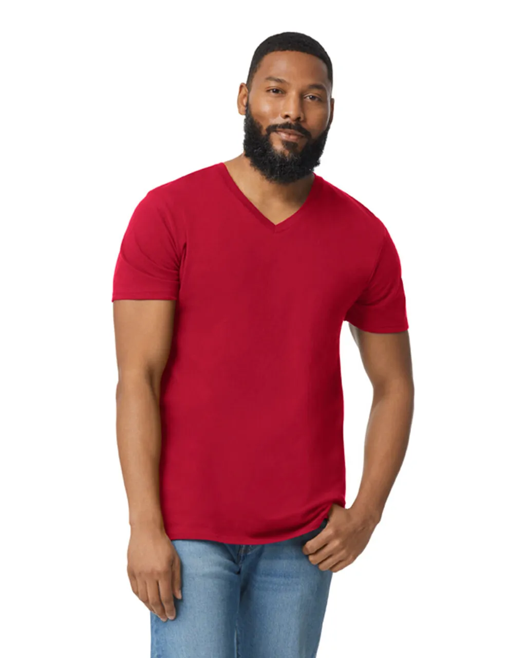 64V00 Soft Style V-Neck T-Shirt