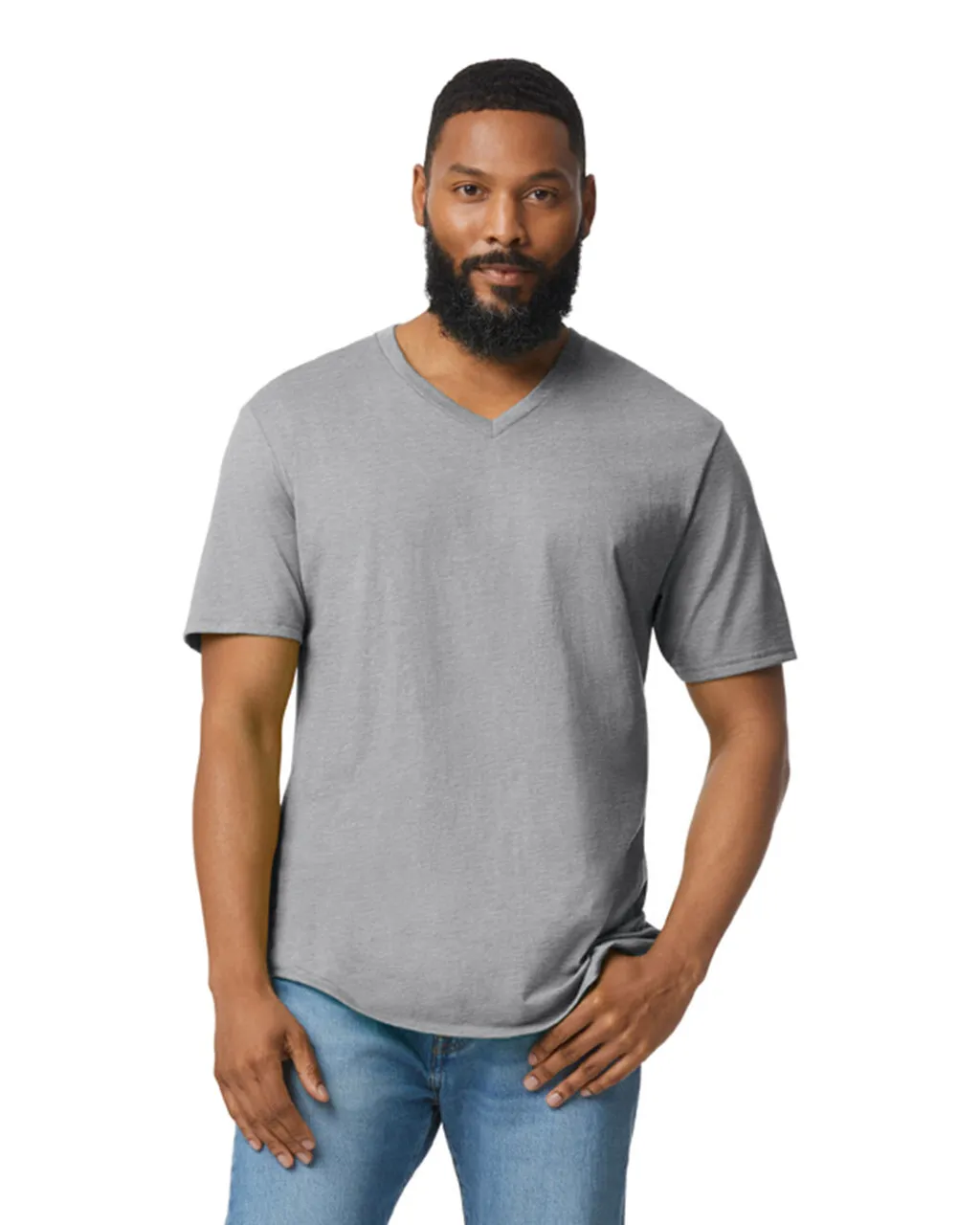 64V00 Soft Style V-Neck T-Shirt