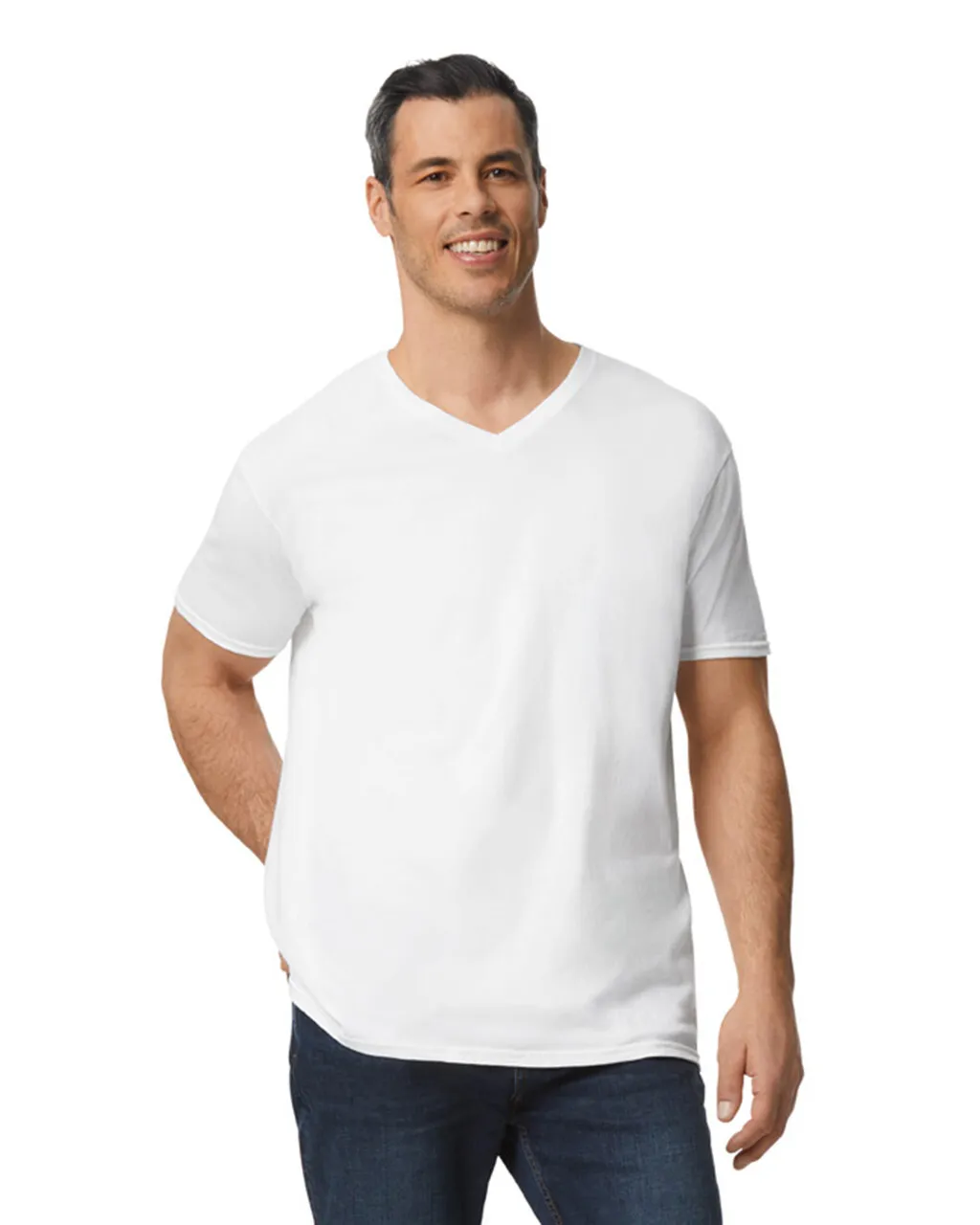 64V00 Soft Style V-Neck T-Shirt