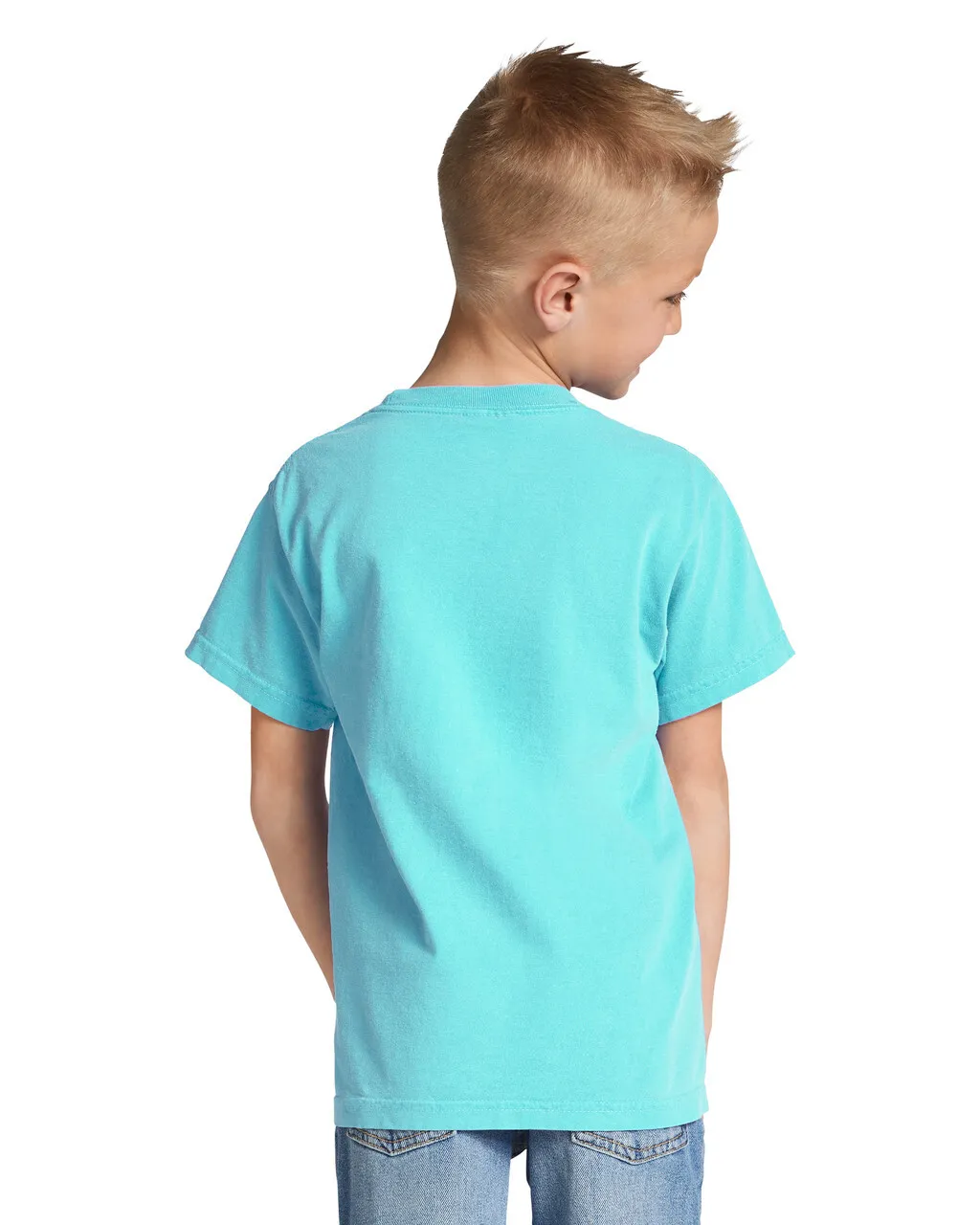 9018 Garment-Dyed Youth Midweight T-Shirt
