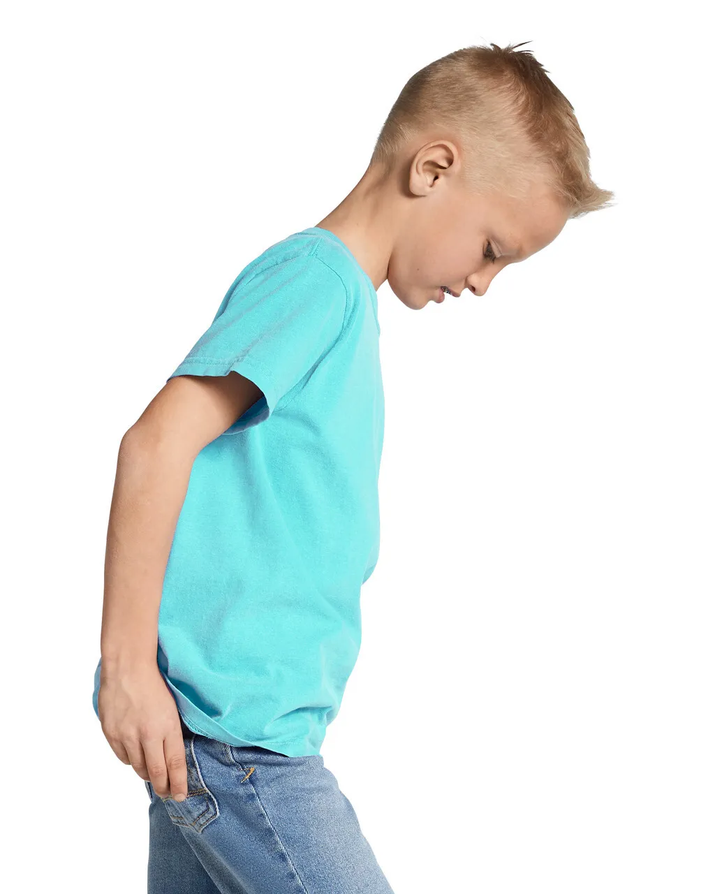 9018 Garment-Dyed Youth Midweight T-Shirt