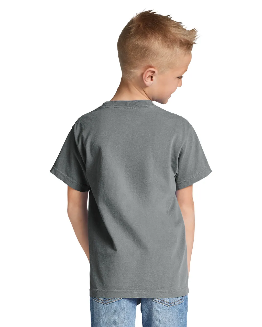 9018 Garment-Dyed Youth Midweight T-Shirt