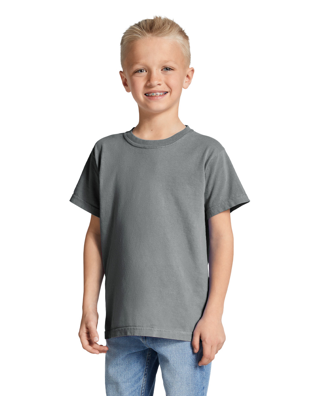 9018 Garment-Dyed Youth Midweight T-Shirt