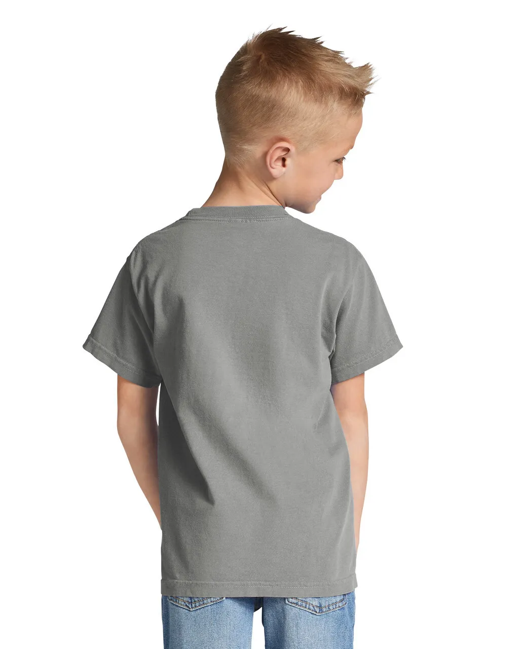 9018 Garment-Dyed Youth Midweight T-Shirt