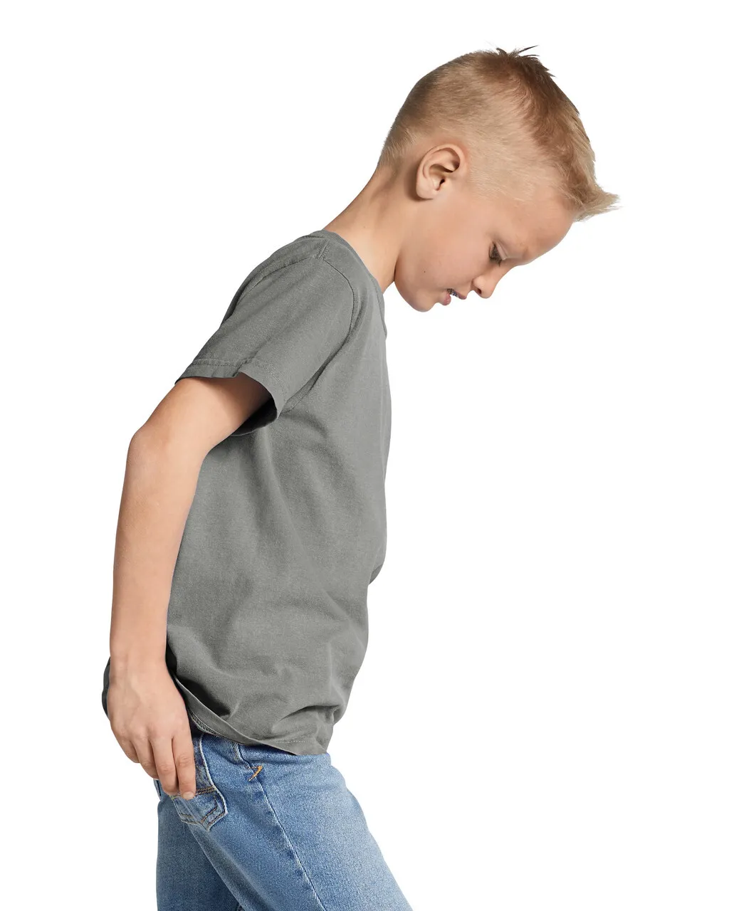 9018 Garment-Dyed Youth Midweight T-Shirt