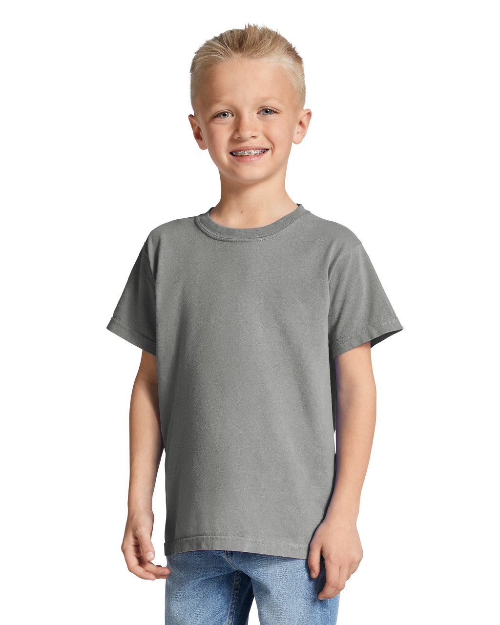 9018 Garment-Dyed Youth Midweight T-Shirt