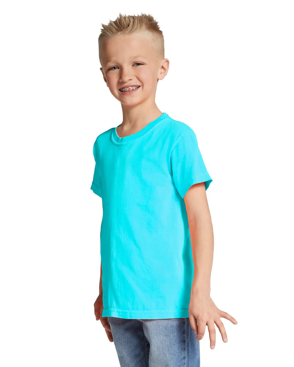 9018 Garment-Dyed Youth Midweight T-Shirt