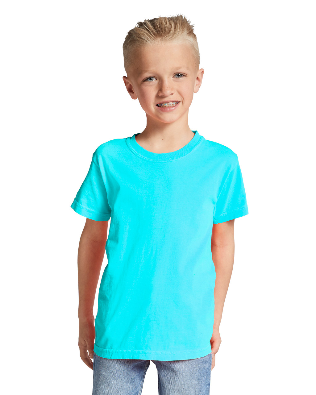 9018 Garment-Dyed Youth Midweight T-Shirt