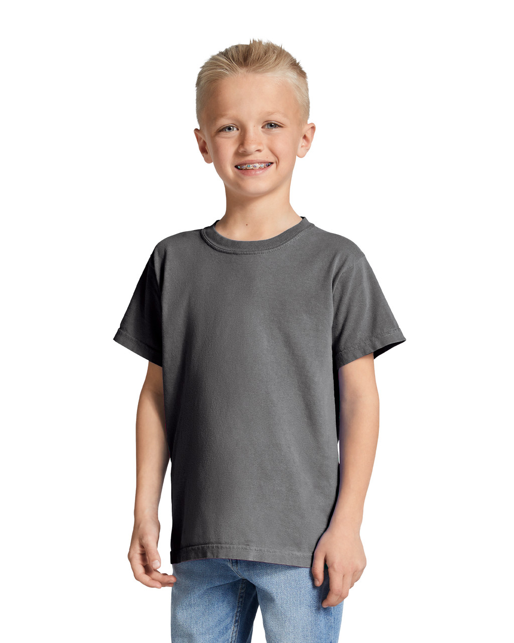 9018 Garment-Dyed Youth Midweight T-Shirt