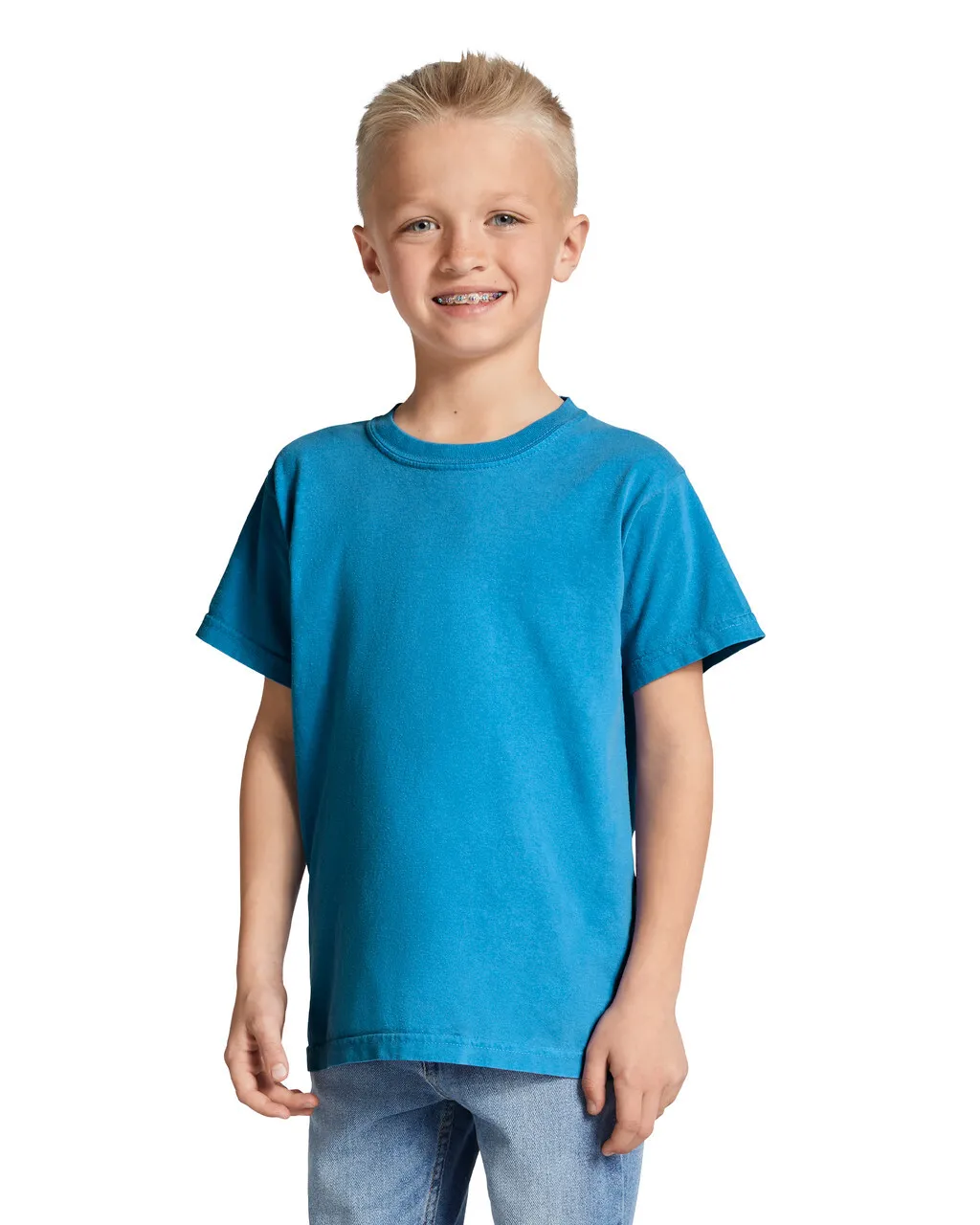 9018 Garment-Dyed Youth Midweight T-Shirt