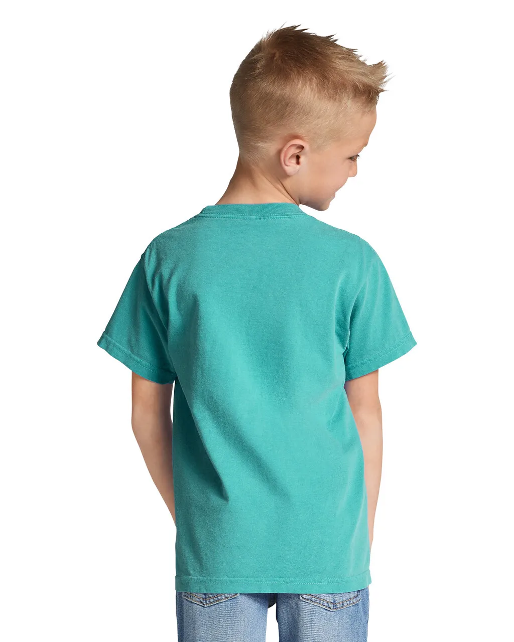 9018 Garment-Dyed Youth Midweight T-Shirt