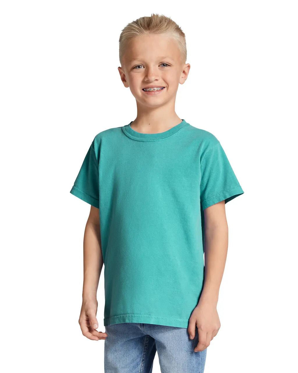 9018 Garment-Dyed Youth Midweight T-Shirt