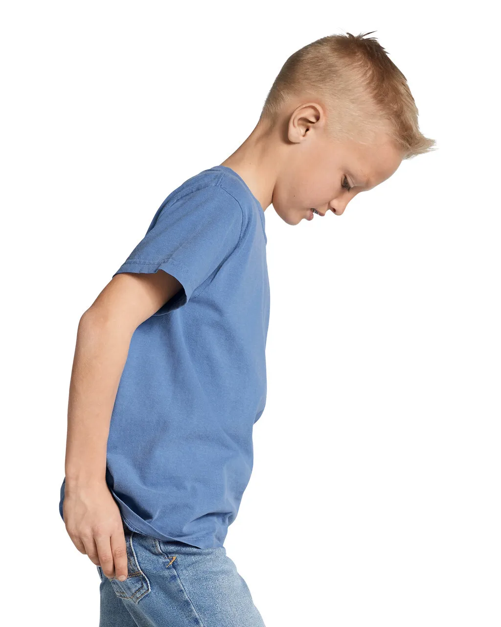 9018 Garment-Dyed Youth Midweight T-Shirt