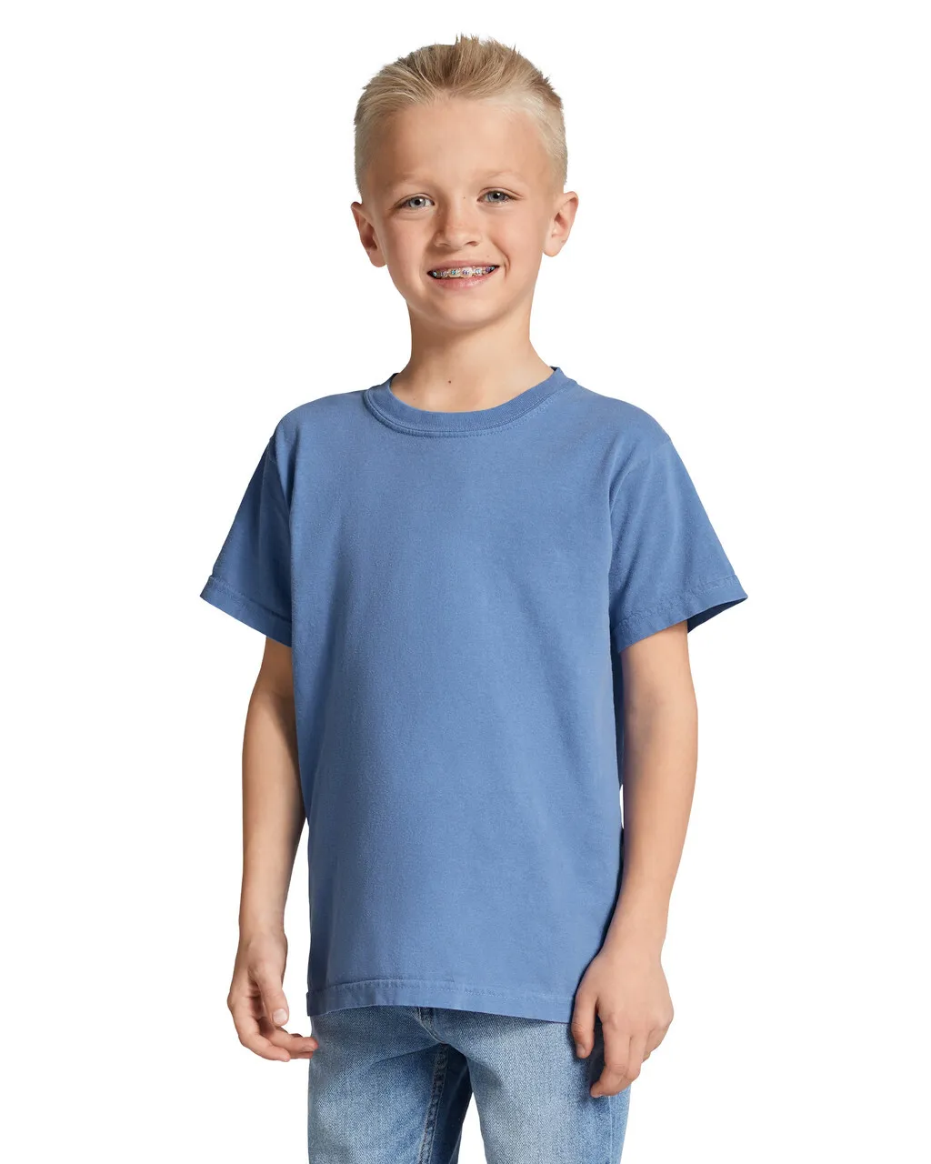 9018 Garment-Dyed Youth Midweight T-Shirt